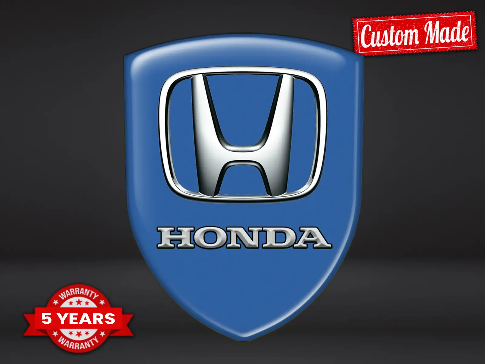 Honda Windschutzaufkleber Limitiert Modern Professionell